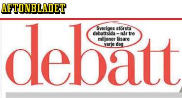 Debattartikel om hjälpmedel i Aftonbladet.